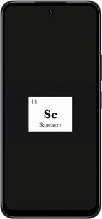 Силиконовый чехол Сарказм для Infinix Smart 10 - 4501u-4104 изображение 