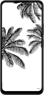 Силиконовый чехол Пальмы1 для Infinix Smart 10 - 4634u-4104 изображение 