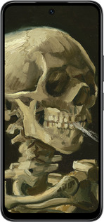 Силиконовый чехол Винсент Ван Гог. Череп для Infinix Smart 10 - 5544u-4104 изображение 