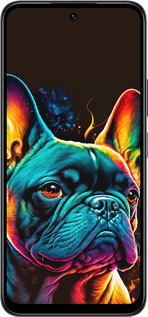 Силиконовый чехол Яркий бульдог для Infinix Smart 10 - 5547u-4104 изображение 