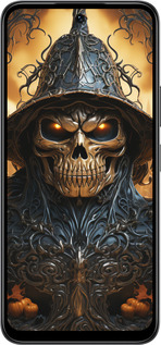 Силиконовый чехол Череп 2 для Infinix Smart 10 - 5652u-4104 изображение 