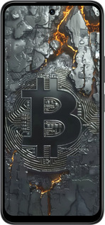 Силиконовый чехол Раскаленный биткойн для Infinix Smart 10 - 6091u-4104 изображение 