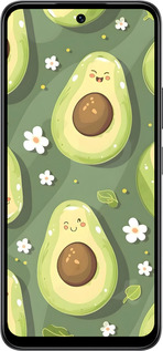 Силиконовый чехол Авокадо для Infinix Smart 10 - 6380u-4104 изображение 