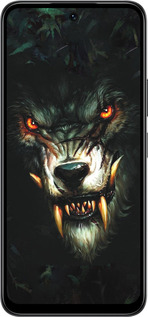 Силиконовый чехол Дьявольский волк для Infinix Smart 10 - 833u-4104 изображение 