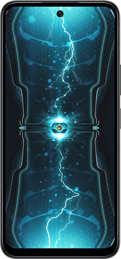 Силиконовый чехол Молнии в цилиндре для Infinix Smart 10 - 120u-4104 изображение 