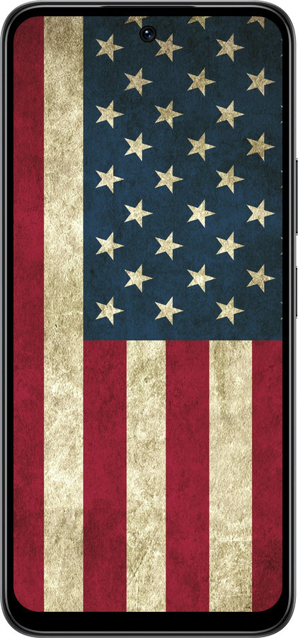 Силиконовый чехол Флаг США для Infinix Smart 10 - 395u-4104 изображение 