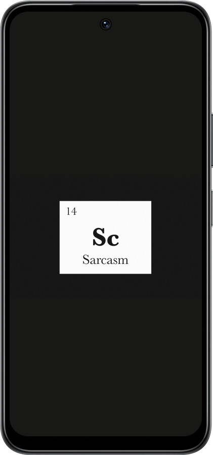 Силиконовый чехол Сарказм для Infinix Smart 10 - 4501u-4104 изображение 