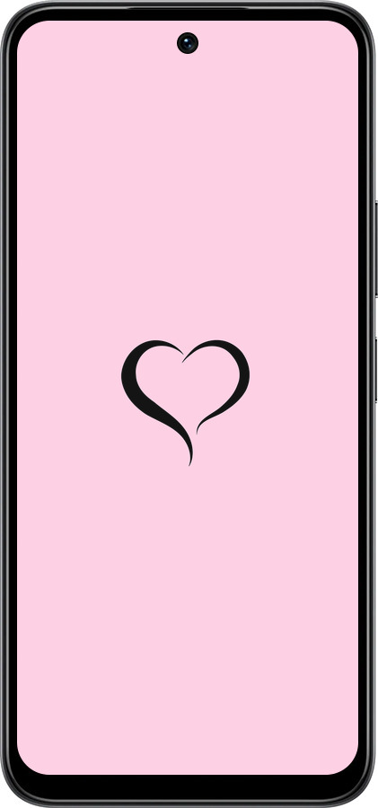 Силиконовый чехол Сердце 1 для Infinix Smart 10 - 4730u-4104 изображение 