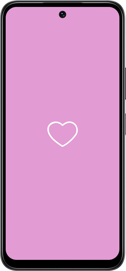 Силиконовый чехол Сердце 2 для Infinix Smart 10 - 4863u-4104 изображение 