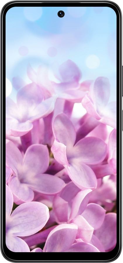 Силиконовый чехол Сирень для Infinix Smart 10 - 527u-4104 изображение 