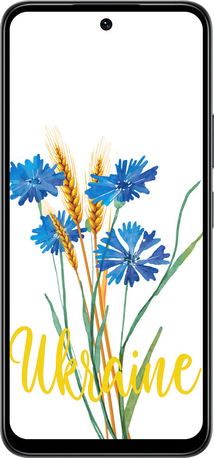 Силиконовый чехол Ukraine v2 для Infinix Smart 10 - 5445u-4104 изображение 