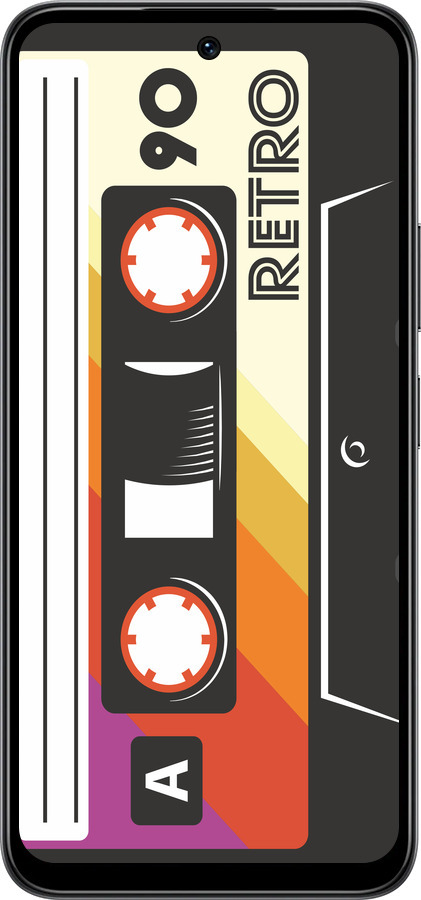 Силиконовый чехол Кассета с90 v4 для Infinix Smart 10 - 5532u-4104 изображение 