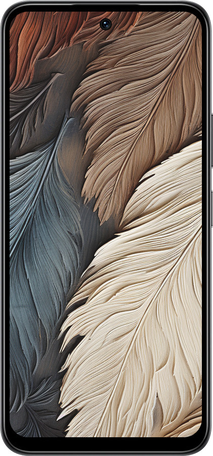 Силиконовый чехол Листья в стиле бохо для Infinix Smart 10 - 5643u-4104 изображение 