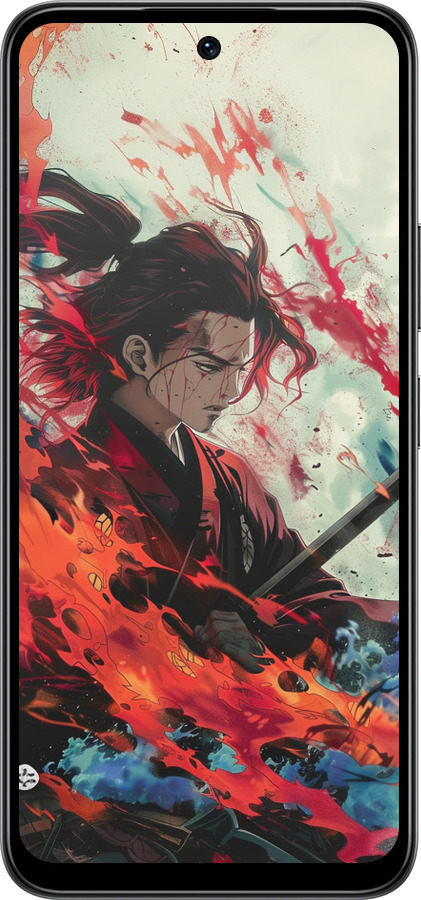 Силиконовый чехол Битва стихий для Infinix Smart 10 - 6110u-4104 изображение 