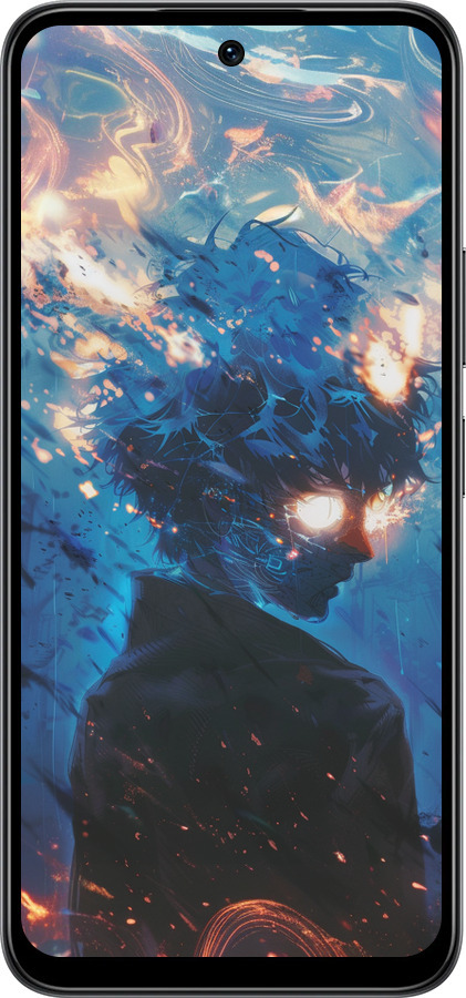 Силиконовый чехол Сатору Годжо для Infinix Smart 10 - 6129u-4104 изображение 