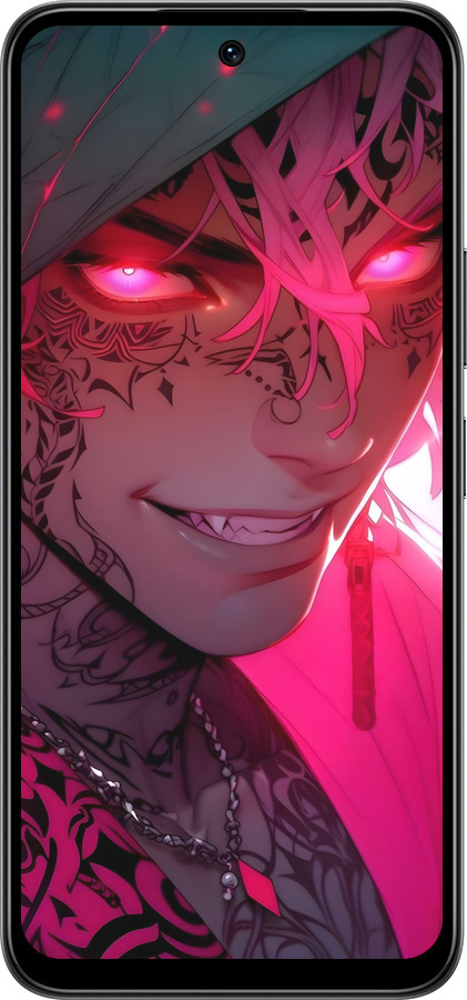 Силиконовый чехол Аниме демон 3 для Infinix Smart 10 - 6313u-4104 изображение 