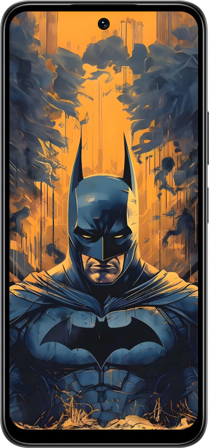 Силиконовый чехол Бэтмен для Infinix Smart 10 - 6335u-4104 изображение 