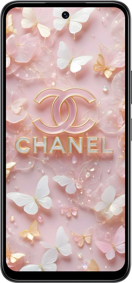 Силиконовый чехол Шанель для Infinix Smart 10 - 6366u-4104 изображение 