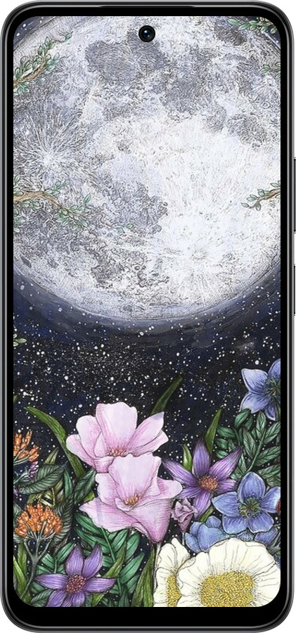 Силиконовый чехол Полночь в саду II для Infinix Smart 10 - 6424u-4104 изображение 