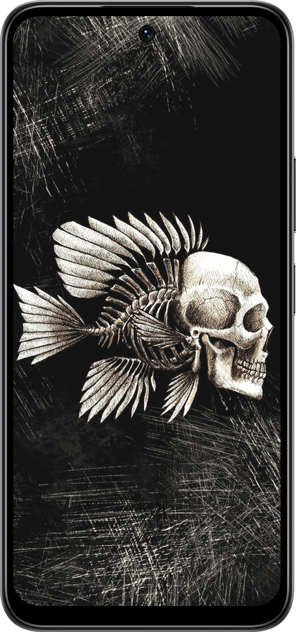 Силиконовый чехол Рыбо-человек для Infinix Smart 10 - 683u-4104 изображение 