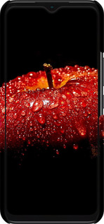 3D пластиковый матовый чехол Яблоко для Infinix Smart 6 - 6022m-2758 изображение 