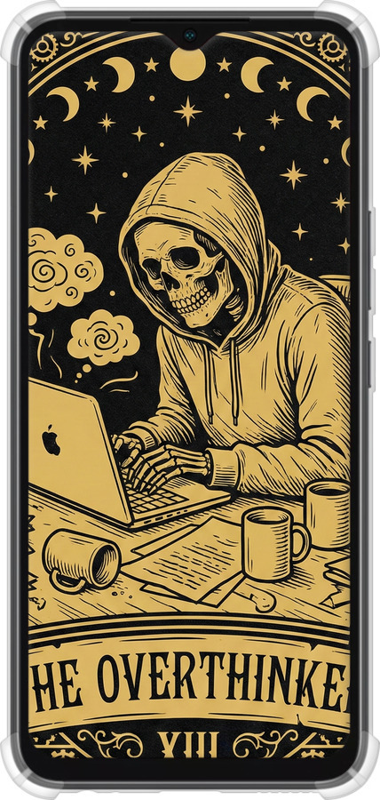 Силіконовий протиударний с посиленими кутами чехол The Overthinker для Infinix Smart 6 - 6774sp-2758 изображение 