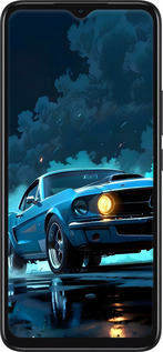 Силиконовый чехол Форд мустанг для Infinix Smart 6 - 6374u-2758 изображение 
