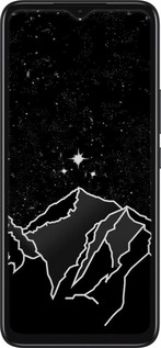 Силиконовый чехол Минималистический горный пейзаж для Infinix Smart 6 - 6438u-2758 изображение 