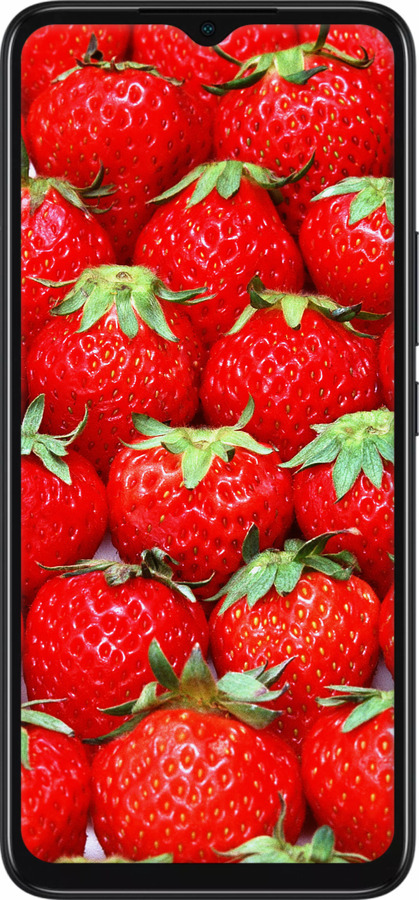 Силіконовий чехол Полуниця для Infinix Smart 6 - 6020u-2758 изображение 