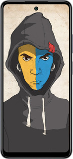 Силиконовый чехол Злой подросток для Infinix Smart 8 Plus - 1053u-3677 изображение 