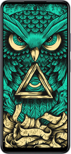 Силиконовый чехол Сова Арт-тату для Infinix Smart 8 Plus - 3971u-3677 изображение 