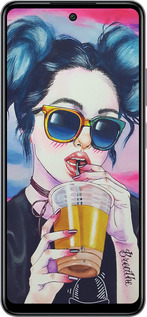 Силиконовый чехол Арт-девушка в очках для Infinix Smart 8 Plus - 3994u-3677 изображение 