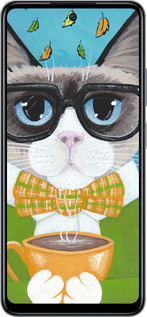 Силиконовый чехол Cat&Coffee для Infinix Smart 8 Plus - 4053u-3677 изображение 