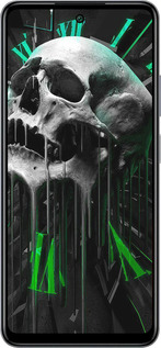 Силиконовый чехол Череп-часы для Infinix Smart 8 Plus - 4100u-3677 изображение 