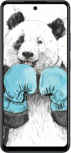 Силиконовый чехол Панда-боксер для Infinix Smart 8 Plus - 4104u-3677 изображение 