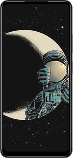 Силиконовый чехол Астронавт для Infinix Smart 8 Plus - 4134u-3677 изображение 