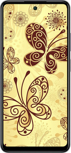 Силиконовый чехол Красивые бабочки для Infinix Smart 8 Plus - 4170u-3677 изображение 