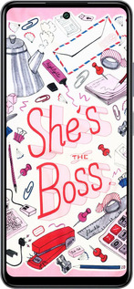 Силиконовый чехол she's the  boss для Infinix Smart 8 Plus - 4254u-3677 изображение 