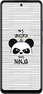 Силиконовый чехол Ниндзя для Infinix Smart 8 Plus - 4281u-3677 изображение 