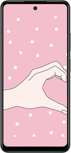 Силиконовый чехол Половинка сердца для Infinix Smart 8 Plus - 4340u-3677 изображение 