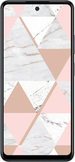 Силиконовый чехол Мраморная симметрия для Infinix Smart 8 Plus - 4344u-3677 изображение 