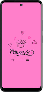 Силиконовый чехол Princess для Infinix Smart 8 Plus - 4361u-3677 изображение 