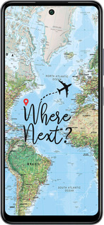 Силиконовый чехол Путешествие для Infinix Smart 8 Plus - 4503u-3677 изображение 