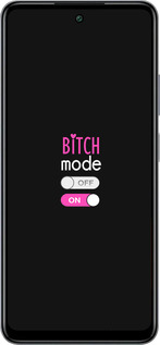 Силиконовый чехол Bitch mode для Infinix Smart 8 Plus - 4548u-3677 изображение 