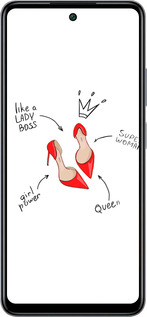 Силіконовий чехол Жінка для Infinix Smart 8 Plus - 4599u-3677 изображение 