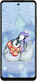 Силіконовий чехол Новорічний 5 для Infinix Smart 8 Plus - 4618u-3677 изображение 