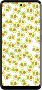 Силіконовий чехол Веселі авокадо для Infinix Smart 8 Plus - 4799u-3677 изображение 