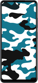 Силиконовый чехол Камуфляж прозрачный фон для Infinix Smart 8 Plus - 4877u-3677 изображение 