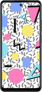 Силіконовий чехол Color shapes для Infinix Smart 8 Plus - 4893u-3677 изображение 