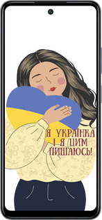 Силиконовый чехол Украинка v2 для Infinix Smart 8 Plus - 5264u-3677 изображение 